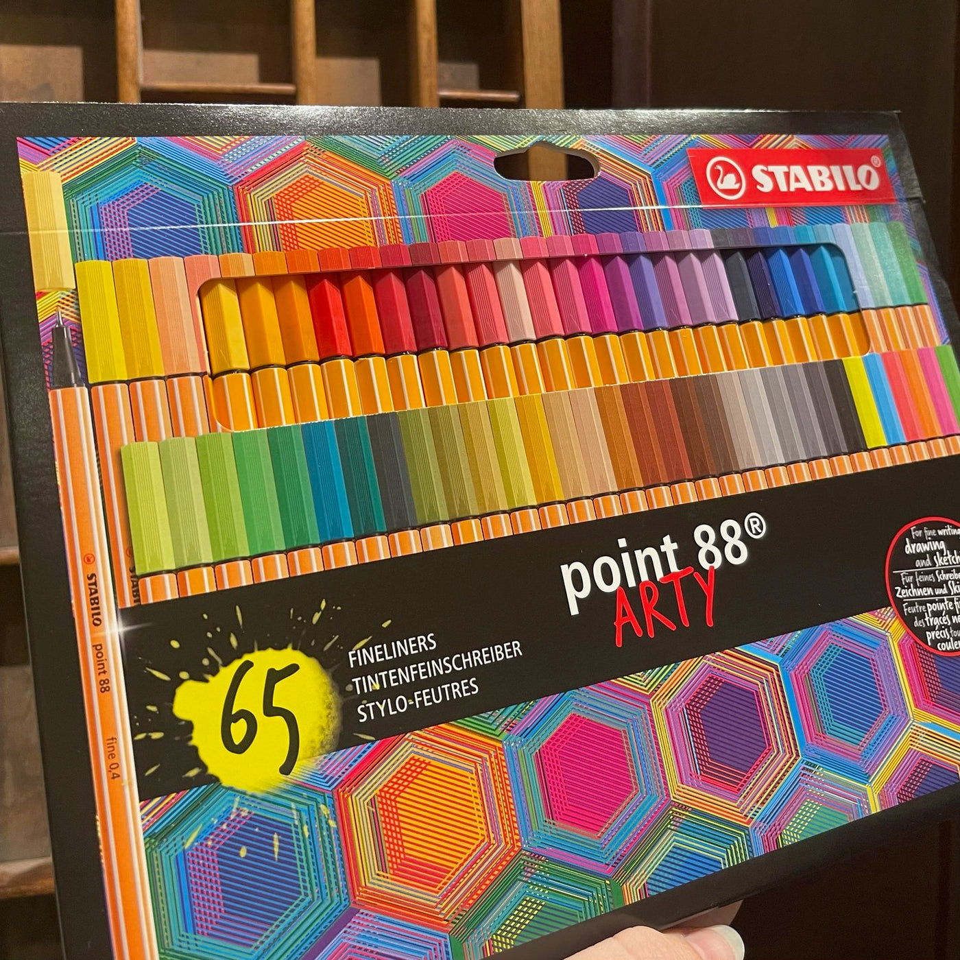 Fineliner STABILO point 88 - pack of 65 colors ARTY