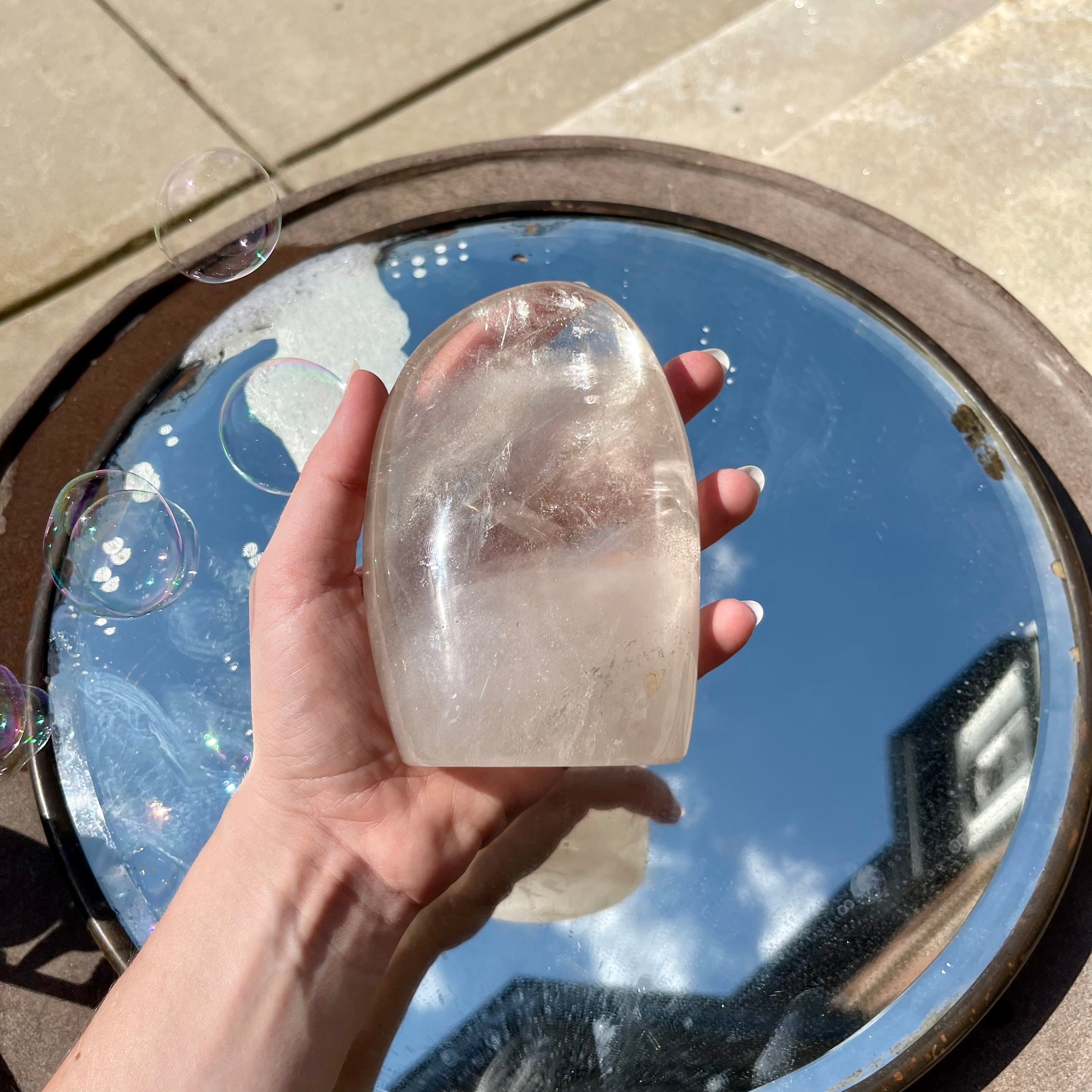 Clear Quartz - Freeform "Cloud Castle"