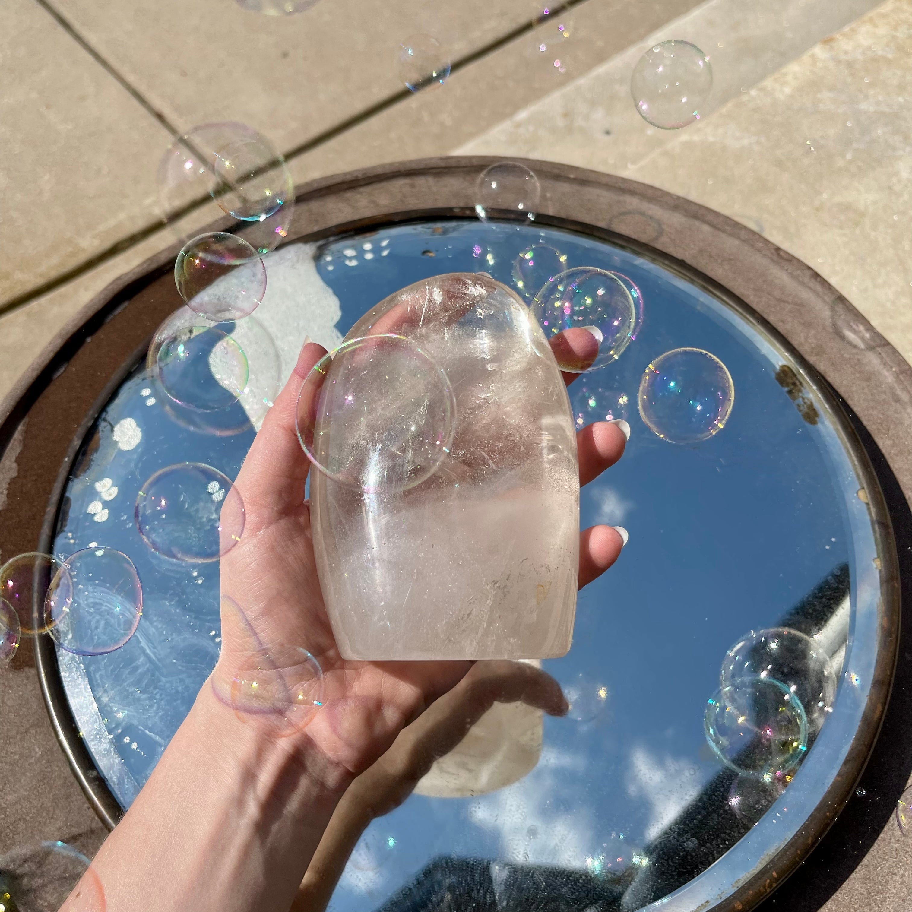 Clear Quartz - Freeform "Cloud Castle"