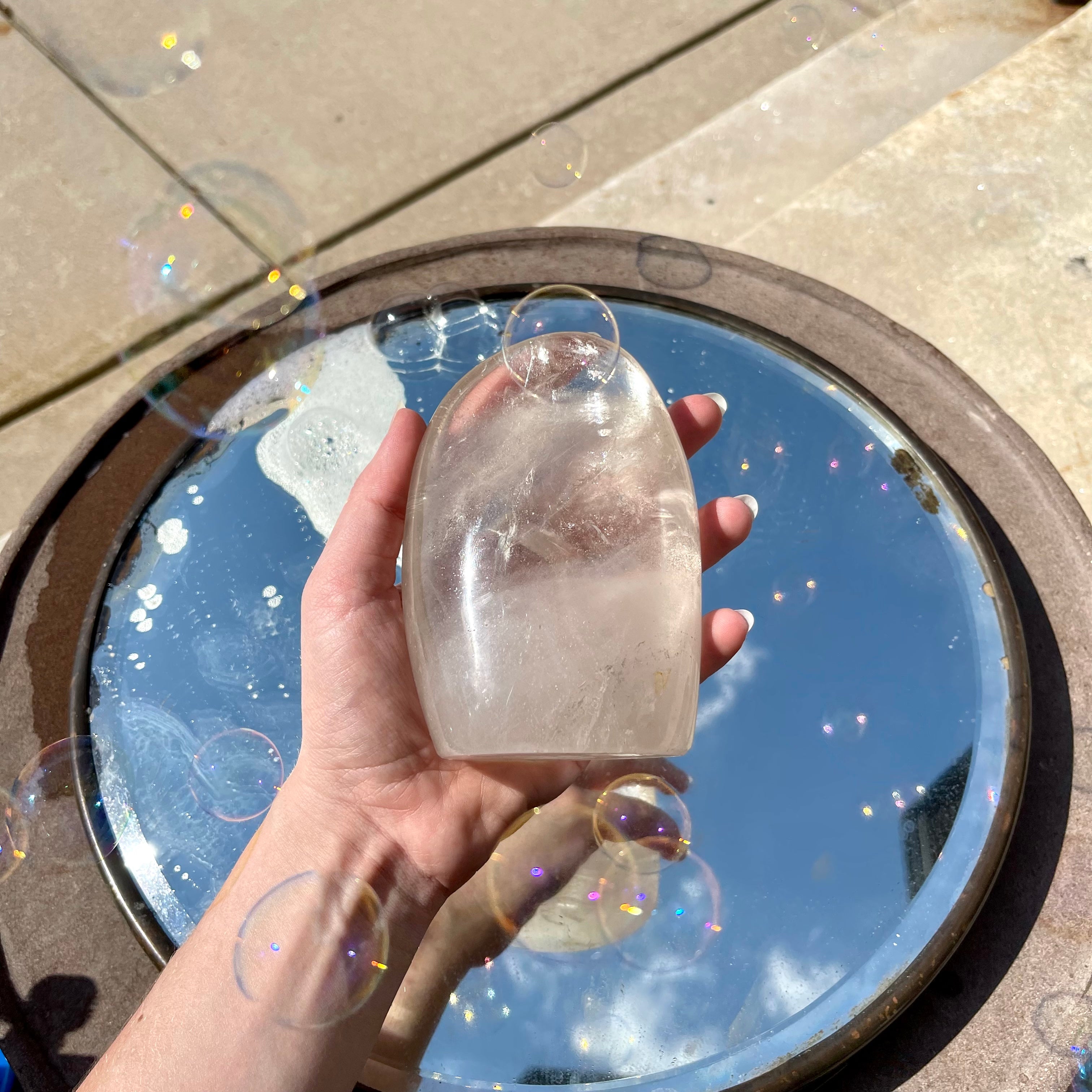 Clear Quartz - Freeform "Cloud Castle"