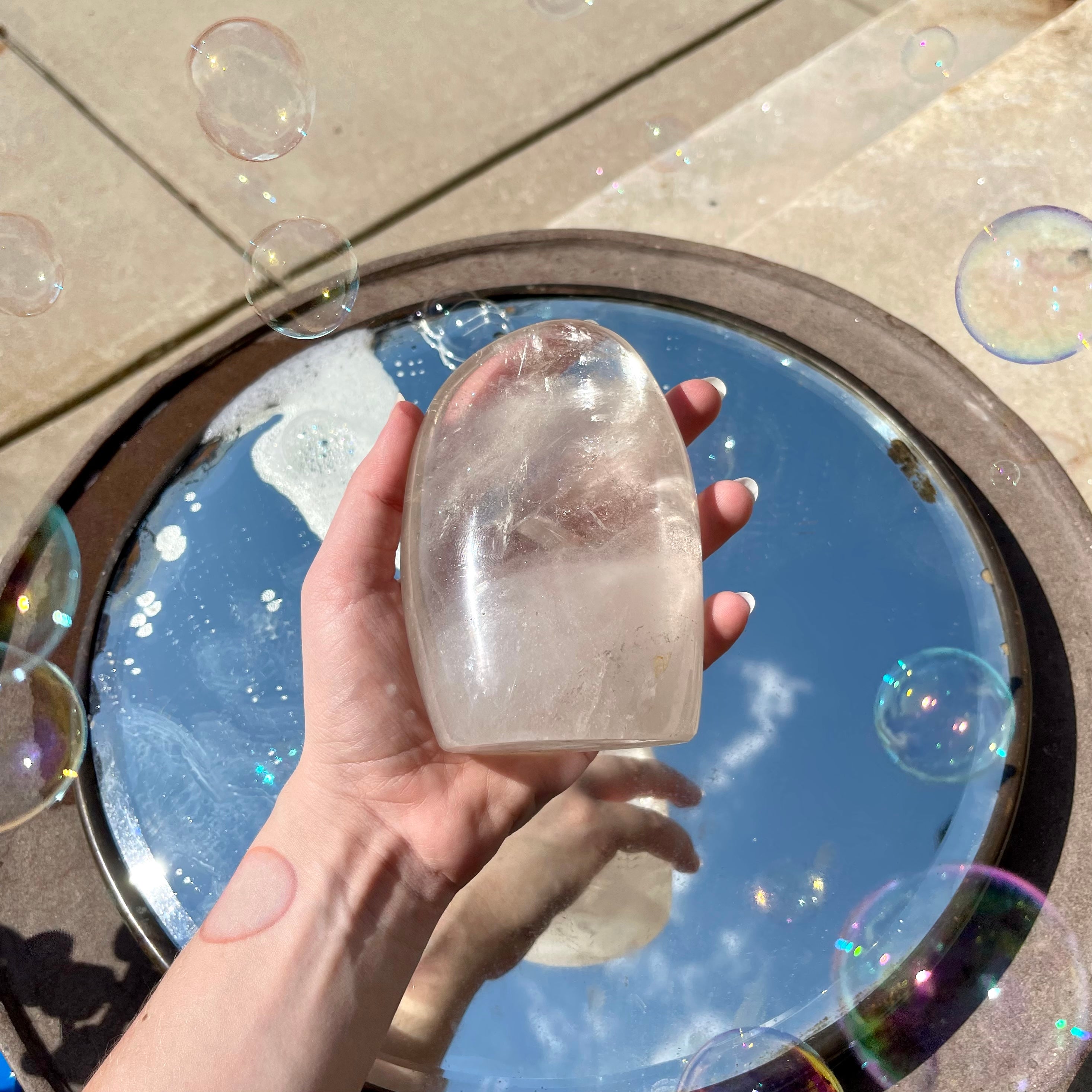 Clear Quartz - Freeform "Cloud Castle"