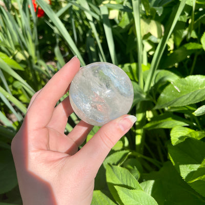Lucid Dream Dew Drop - Clear Quartz Sphere