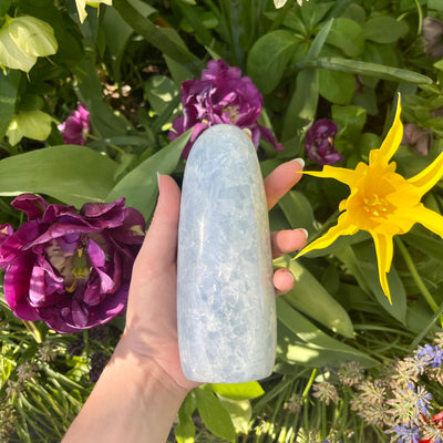 Celestial Bodies - Blue Calcite Freeforms
