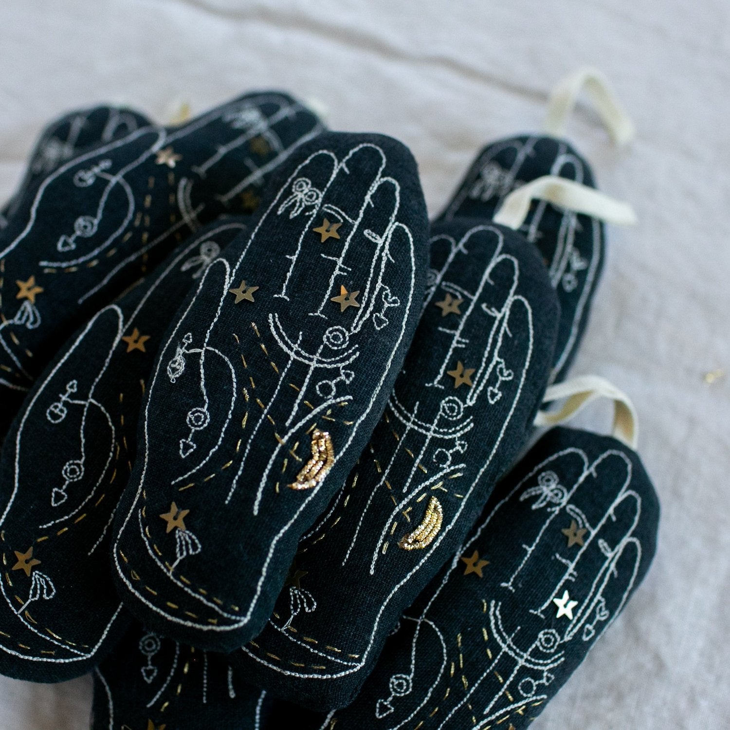 Lavender Palmistry Hand