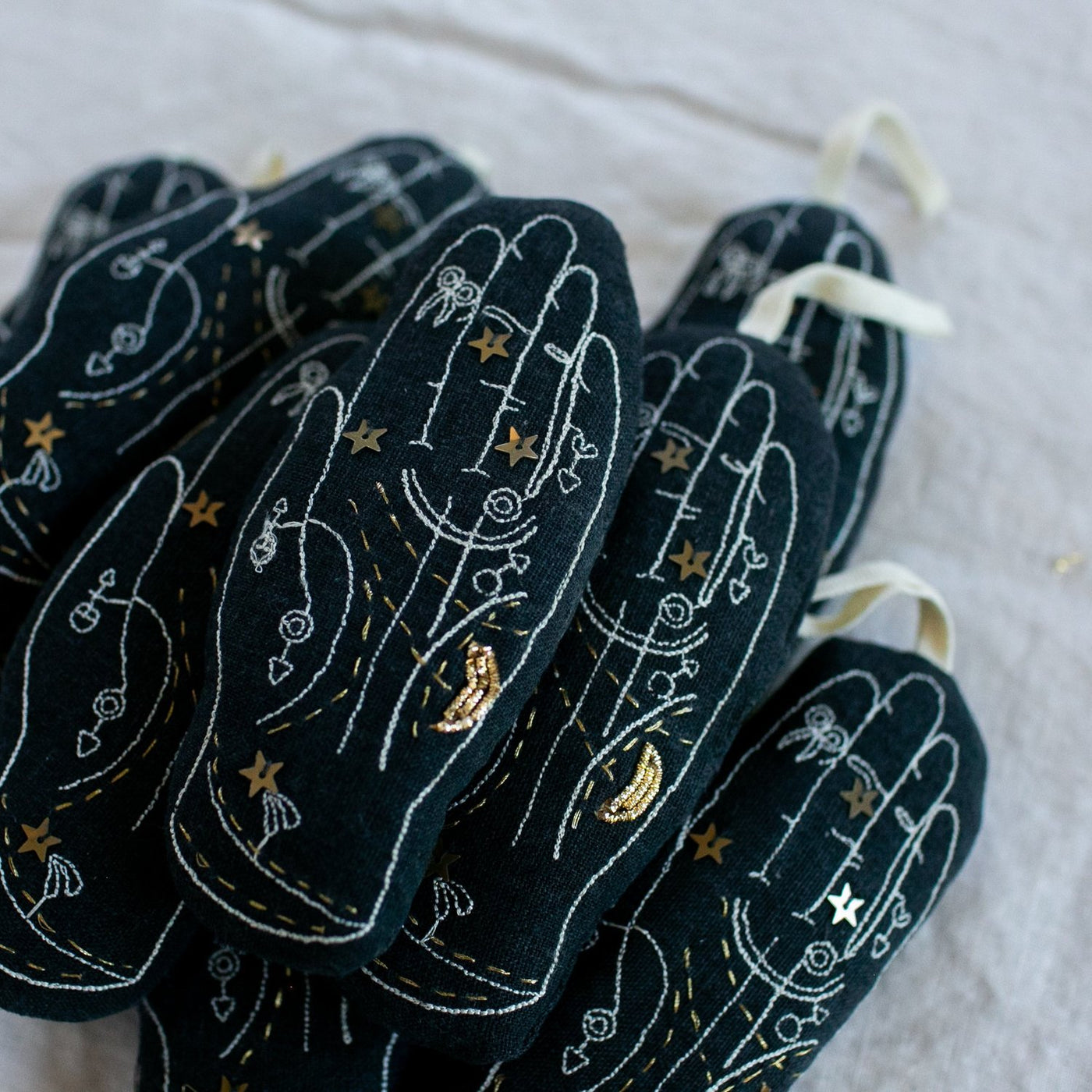 Lavender Palmistry Hand