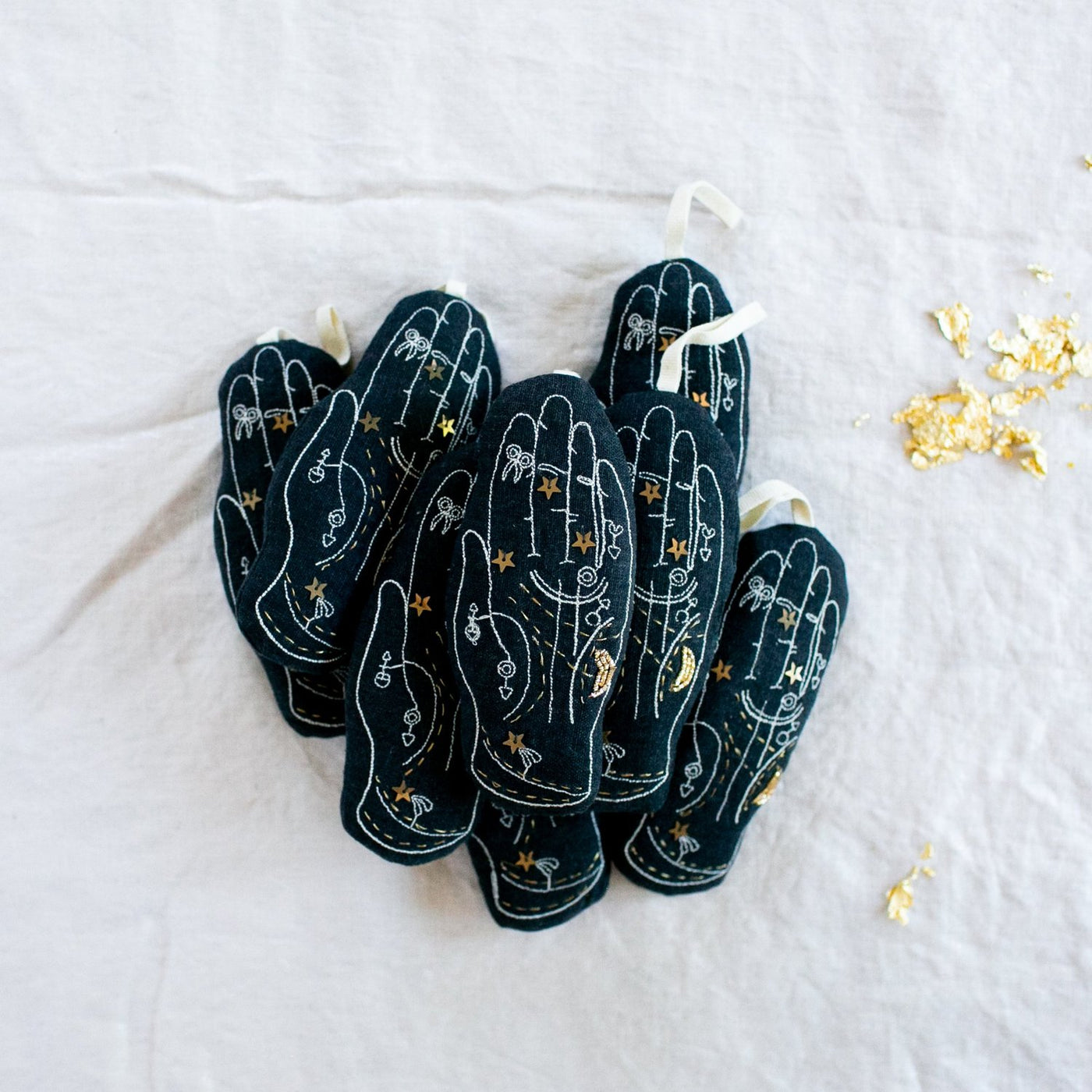 Lavender Palmistry Hand
