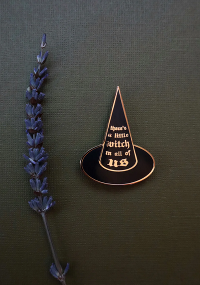 Little Witch Hat Pin