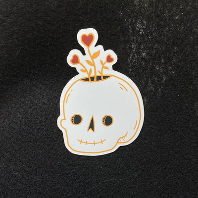 Lovely Skull Sticker