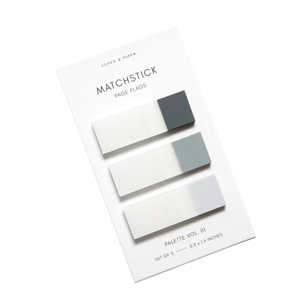 Matchstick Page Flags - Palette Vol. 01
