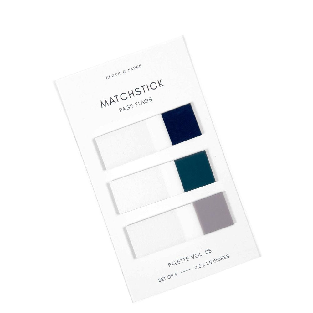 Matchstick Page Flags - Palette Vol. 05