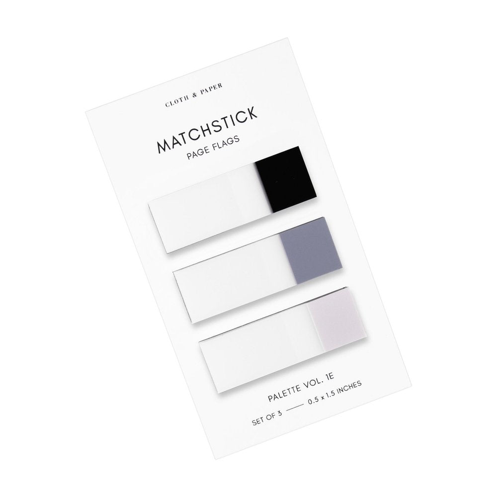 Matchstick Page Flags - Palette Vol. 1E