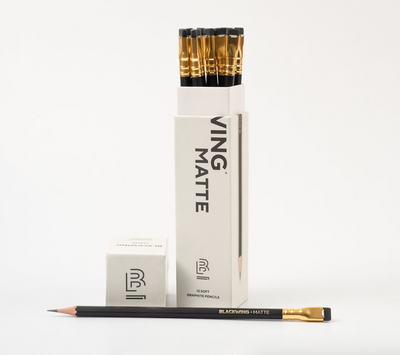 Blackwing Matte Black Pencil Set