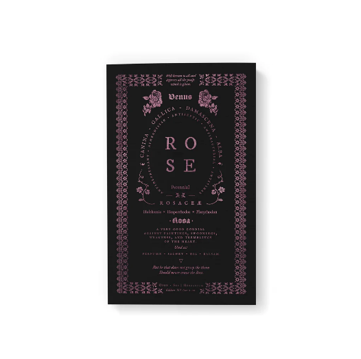 Metallic Rose Notebook
