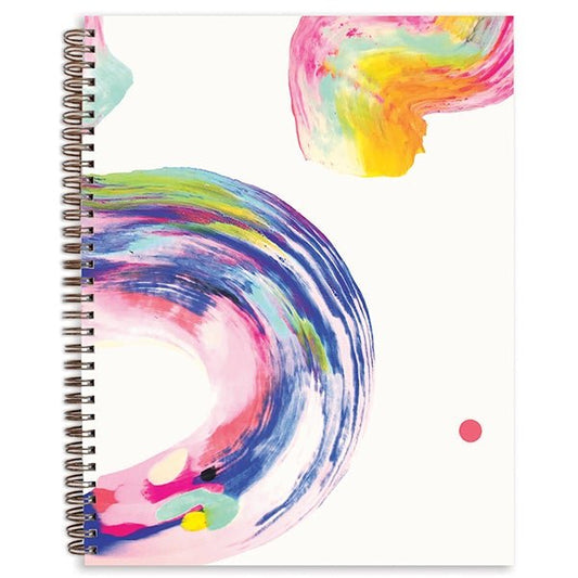 Hand-Painted Sketchbook - Large Candy Swirl