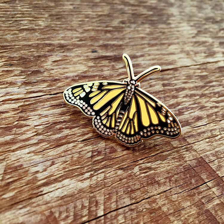 Monarch Butterfly Pin