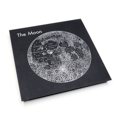 Moon Letterpress Print