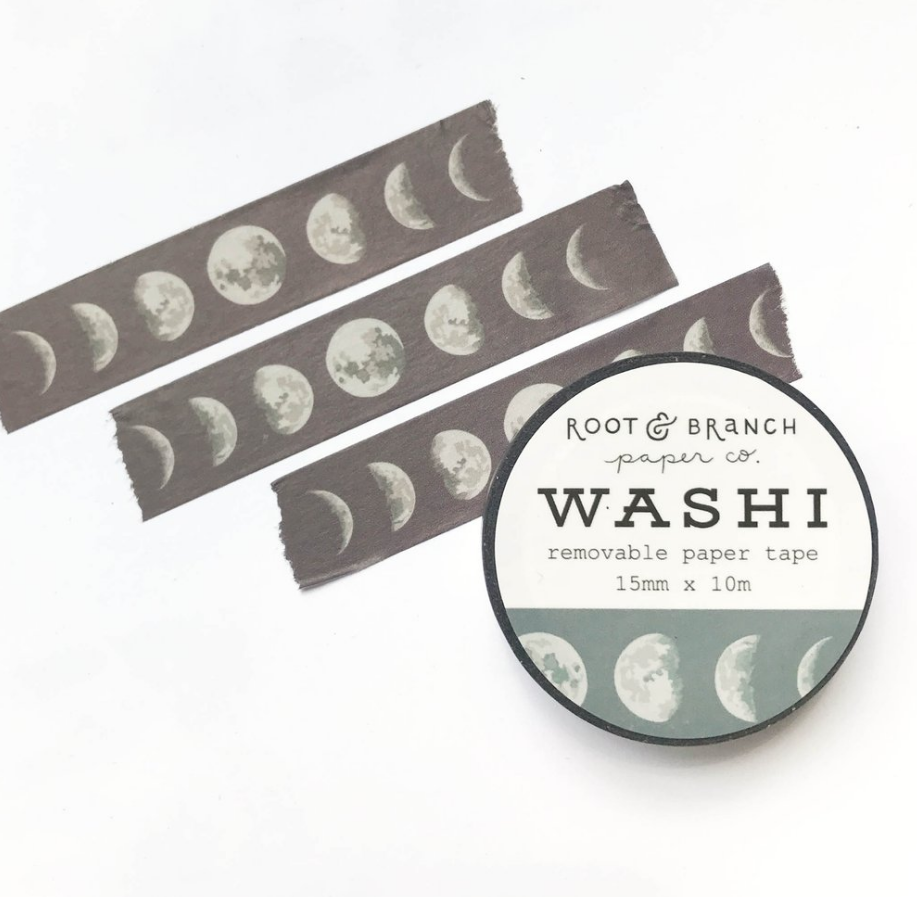 Moon Phases Washi Tape