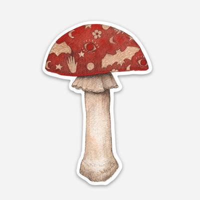 Mystic Mushroom Sticker