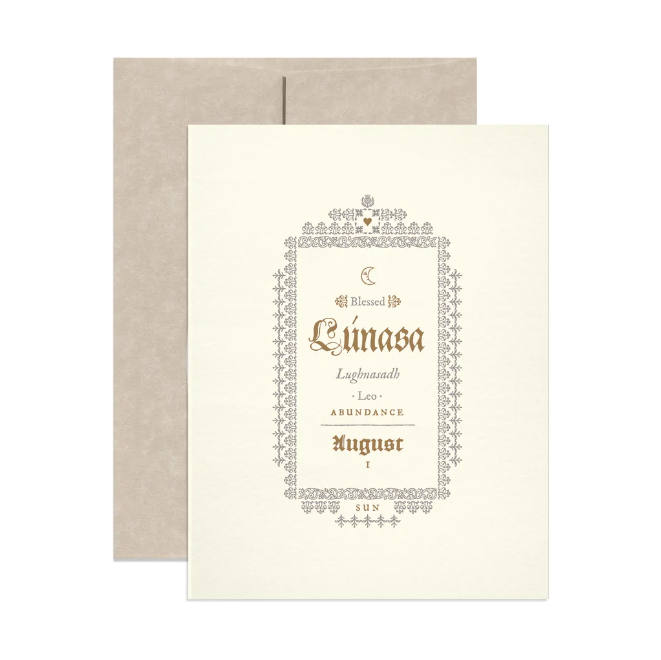 Pagan Holiday Cards - Lunasa (August)