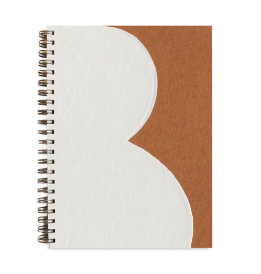 Hand-Painted Journal - Small Lined Kraft