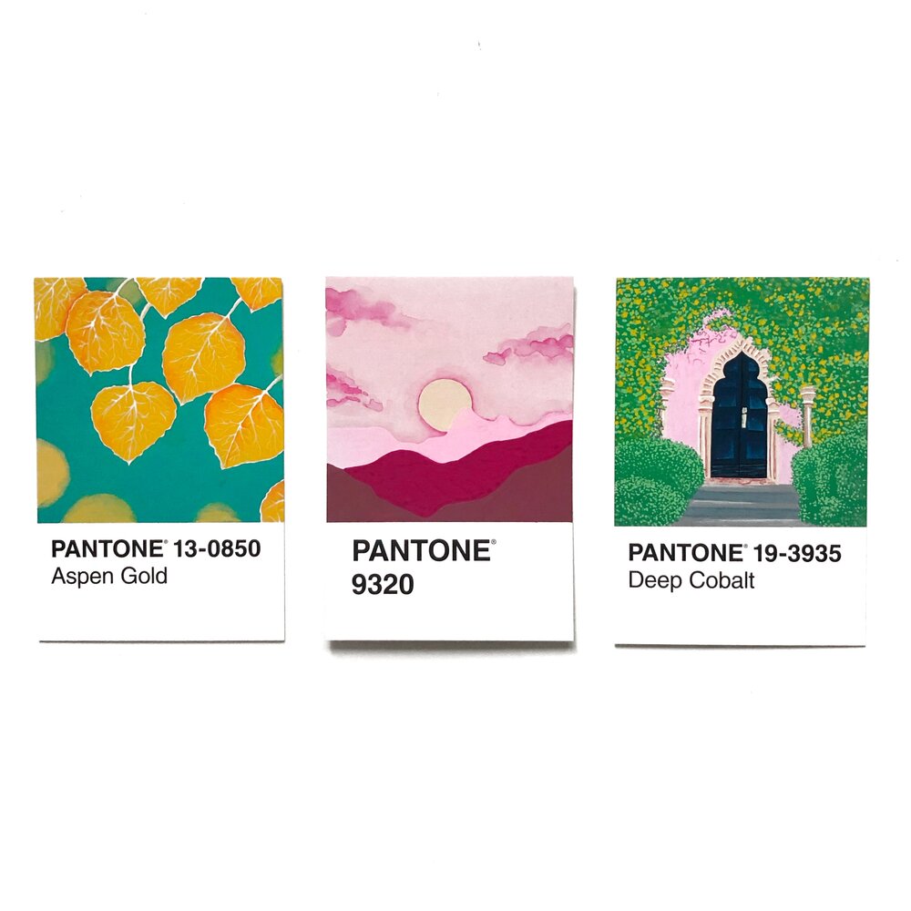 Pantone Postcard Box Set (100 Postcards) (Card Stock)
