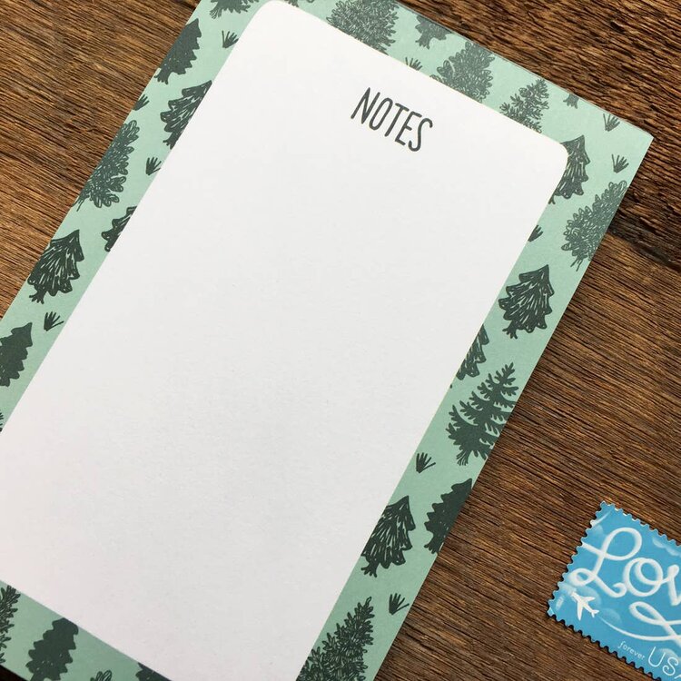 Pine Tree Notepad