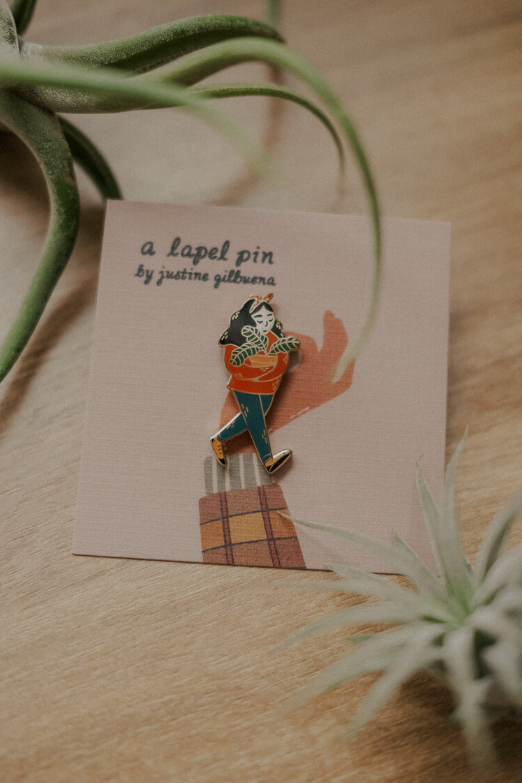 Plant Lady Pin