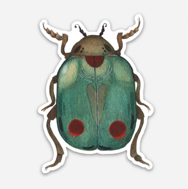 Polanshek Beetle Sticker