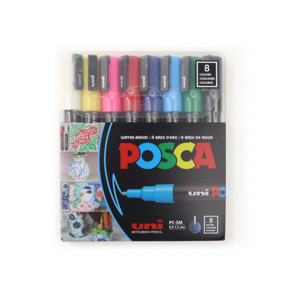 Posca Paint Pen Set - Rainbow PC-5M