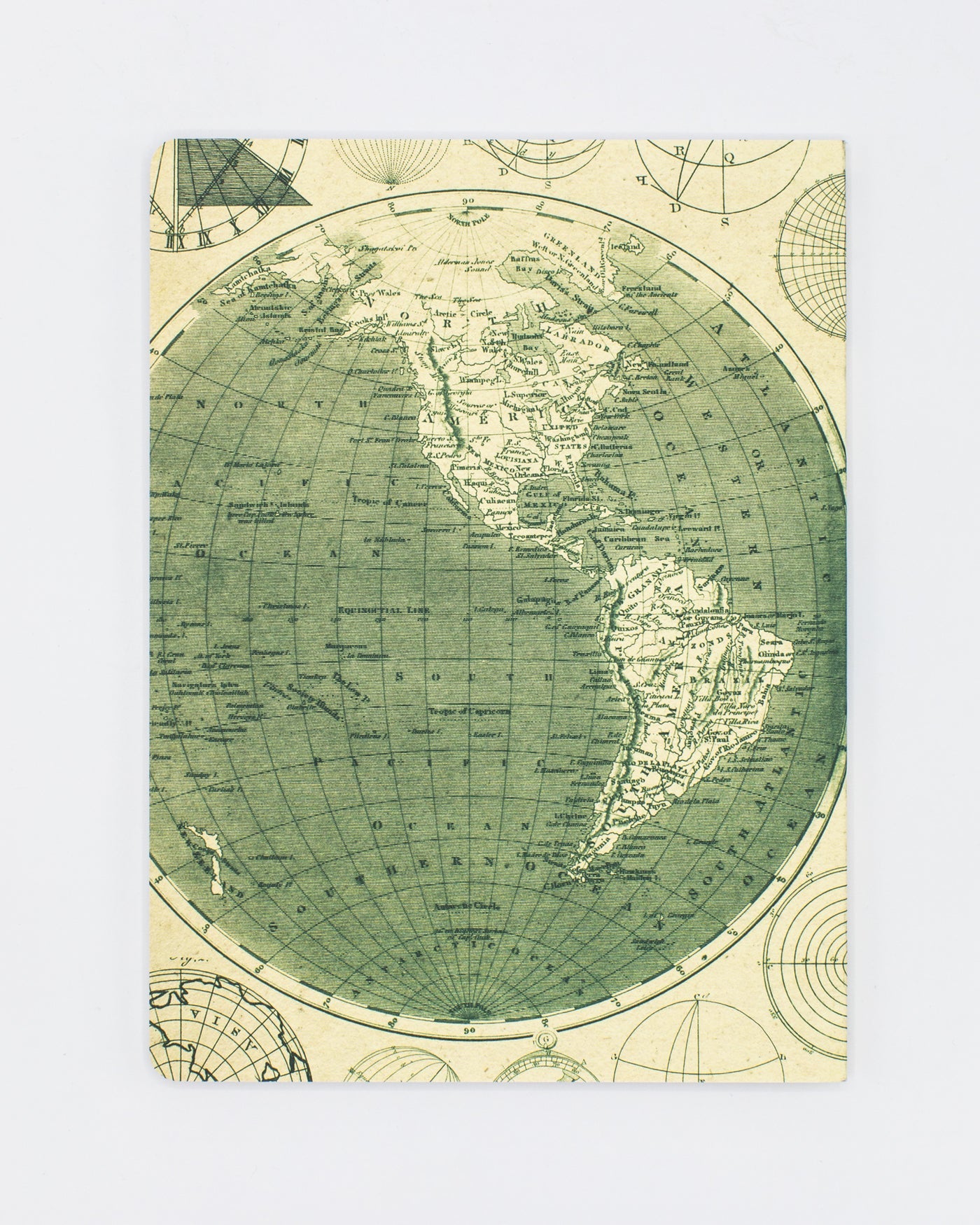 World Map Notebook