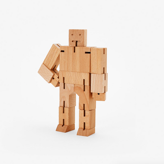 Cubebot - Natural Wood