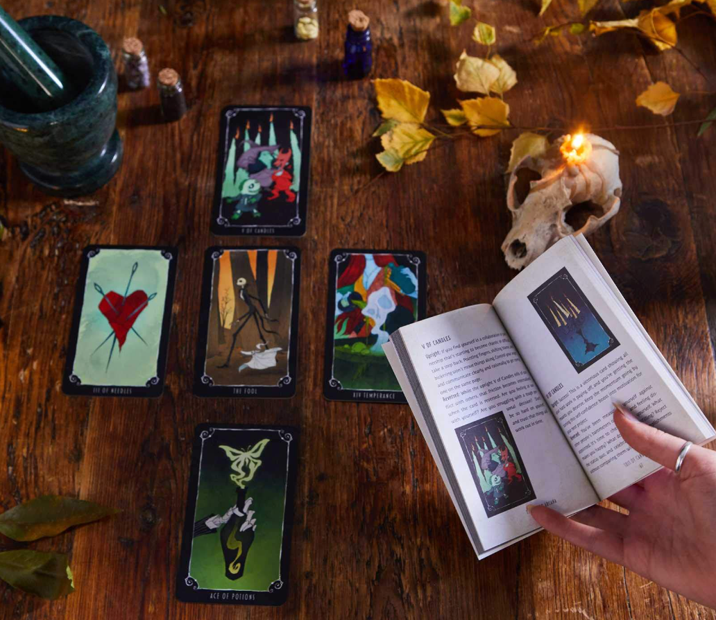 The Nightmare Before Christmas Tarot Deck & Guidebook