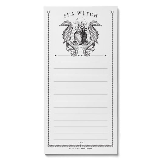 Sea Witch Notepad