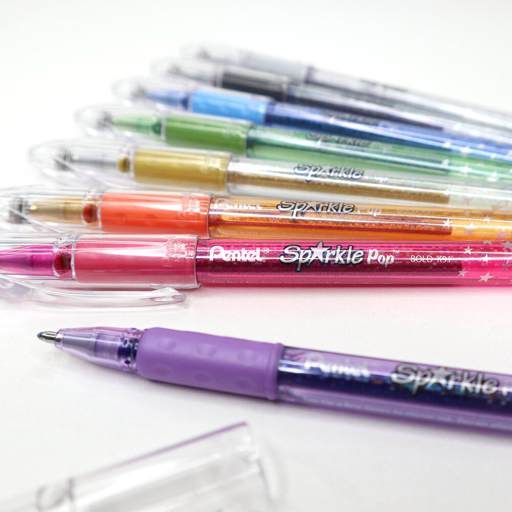 Sparkle Pop Color-Changing Pens - 8 Pack