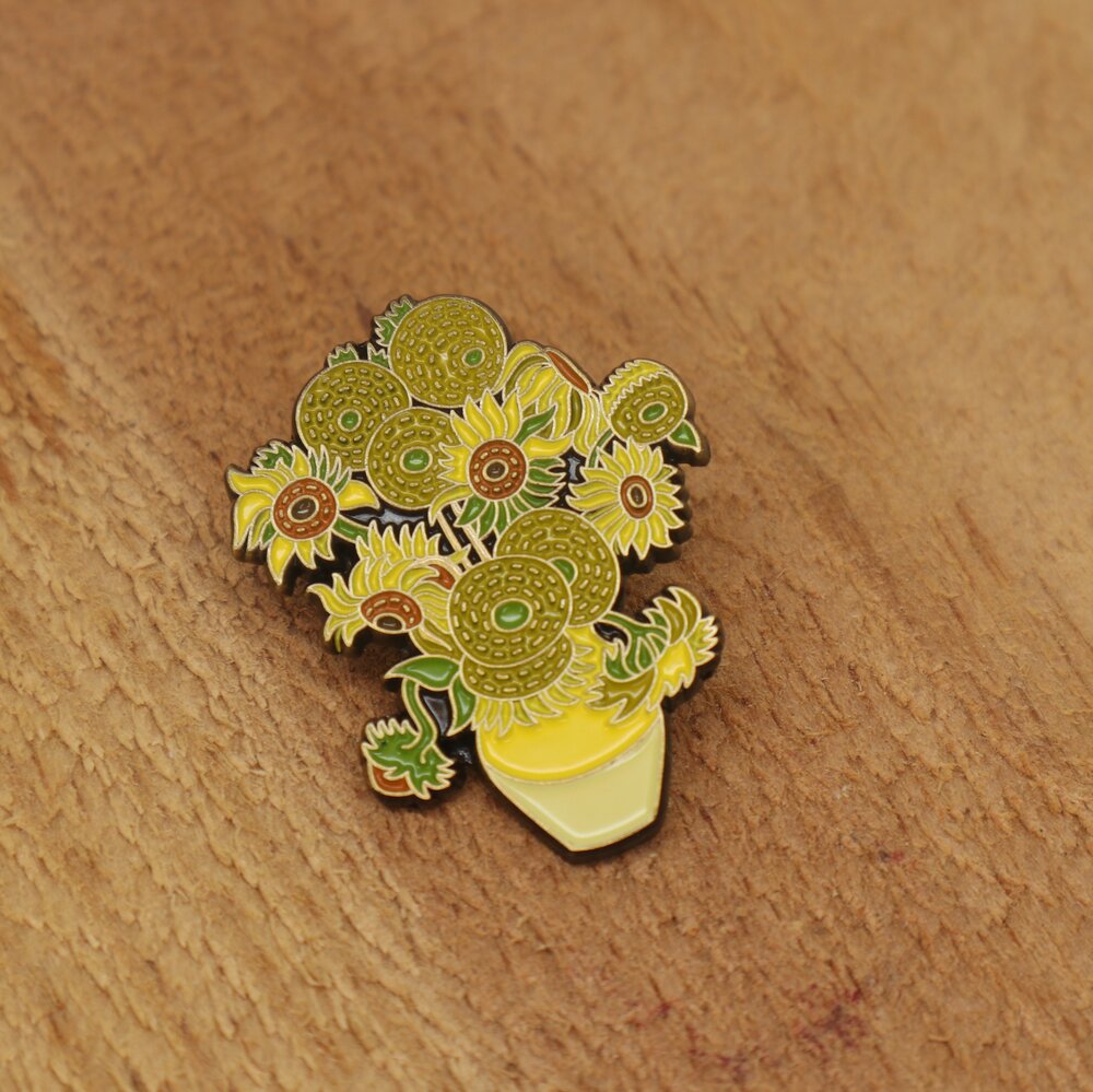 Sunflowers Pin