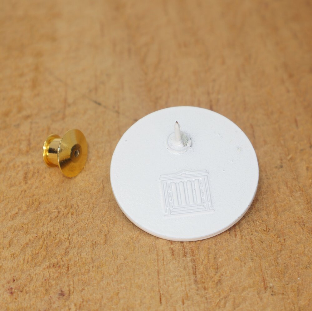 Support Your Local Museum Pin