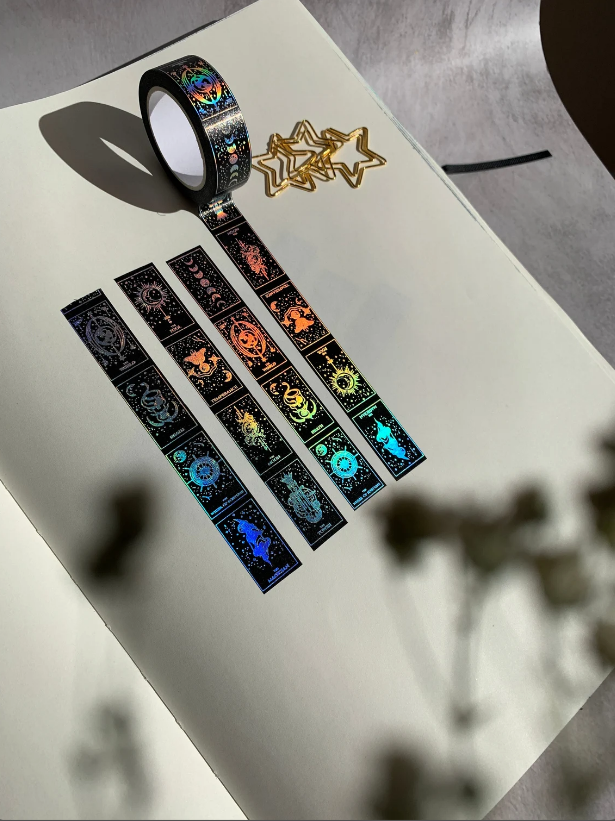 Tarot Card Holographic Washi Tape