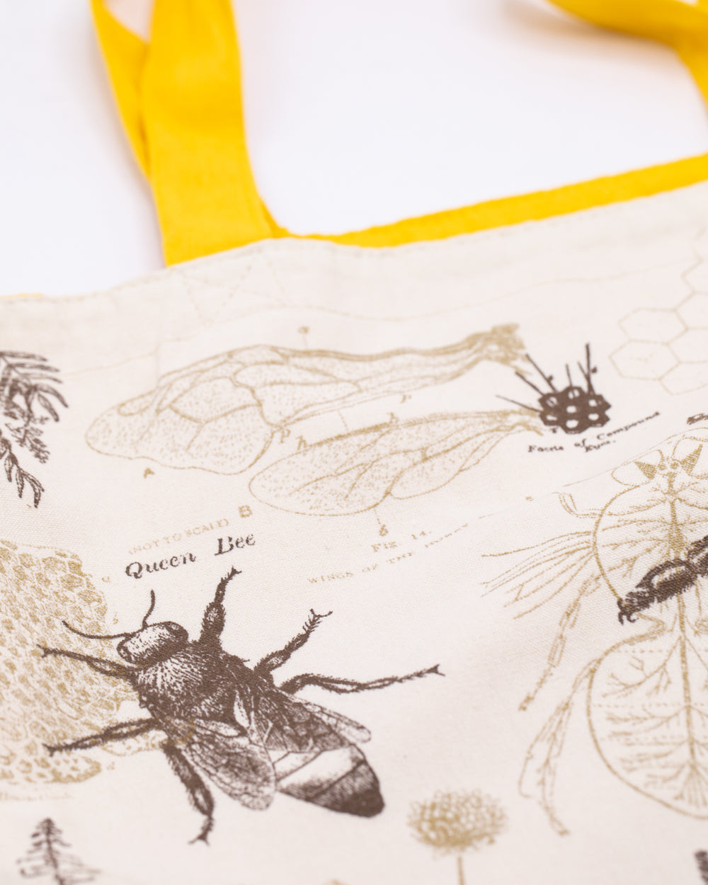 Queen Bee Reversible Canvas Tote - Thumbnail 3