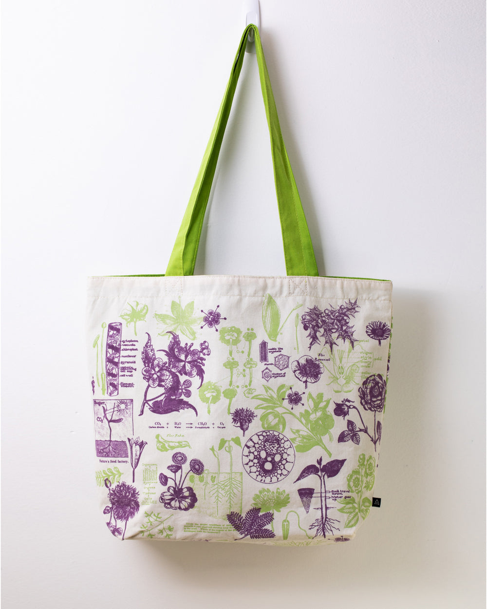 Botanical Reversible Canvas Tote - Thumbnail 2