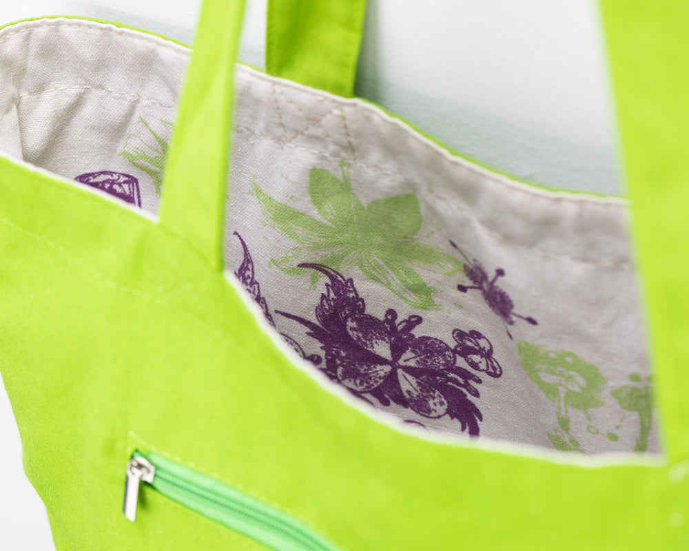 Botanical Reversible Canvas Tote - Thumbnail 5