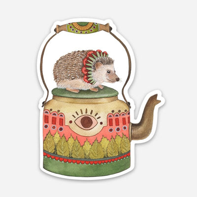 Teapot Companion Sticker