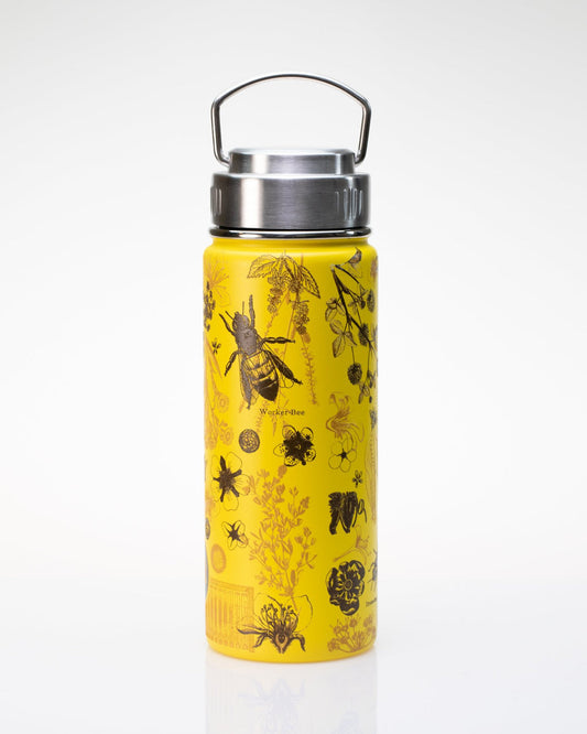 Honey Bee Water Bottle - 18 oz