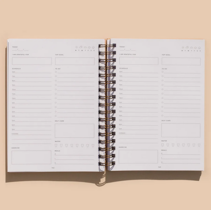 The Self-Care Planner - Sky Blue