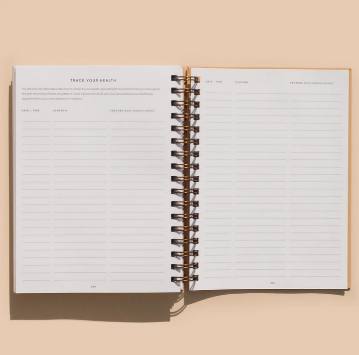 The Self-Care Planner - Sky Blue