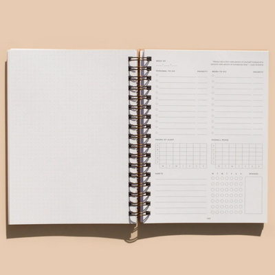 The Self-Care Planner - Sky Blue