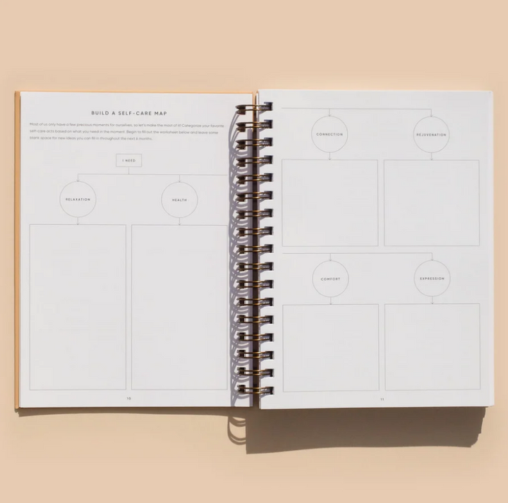 The Self-Care Planner - Sky Blue