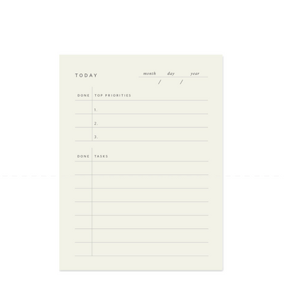 To Do Today Chunky Notepad