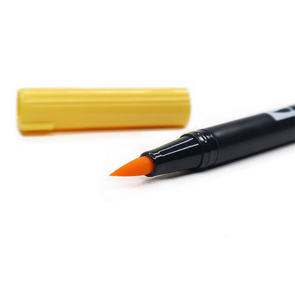 Tombow Dual Brush Pen Set of 108 Colors w/ Marker Case (Tri-Fold