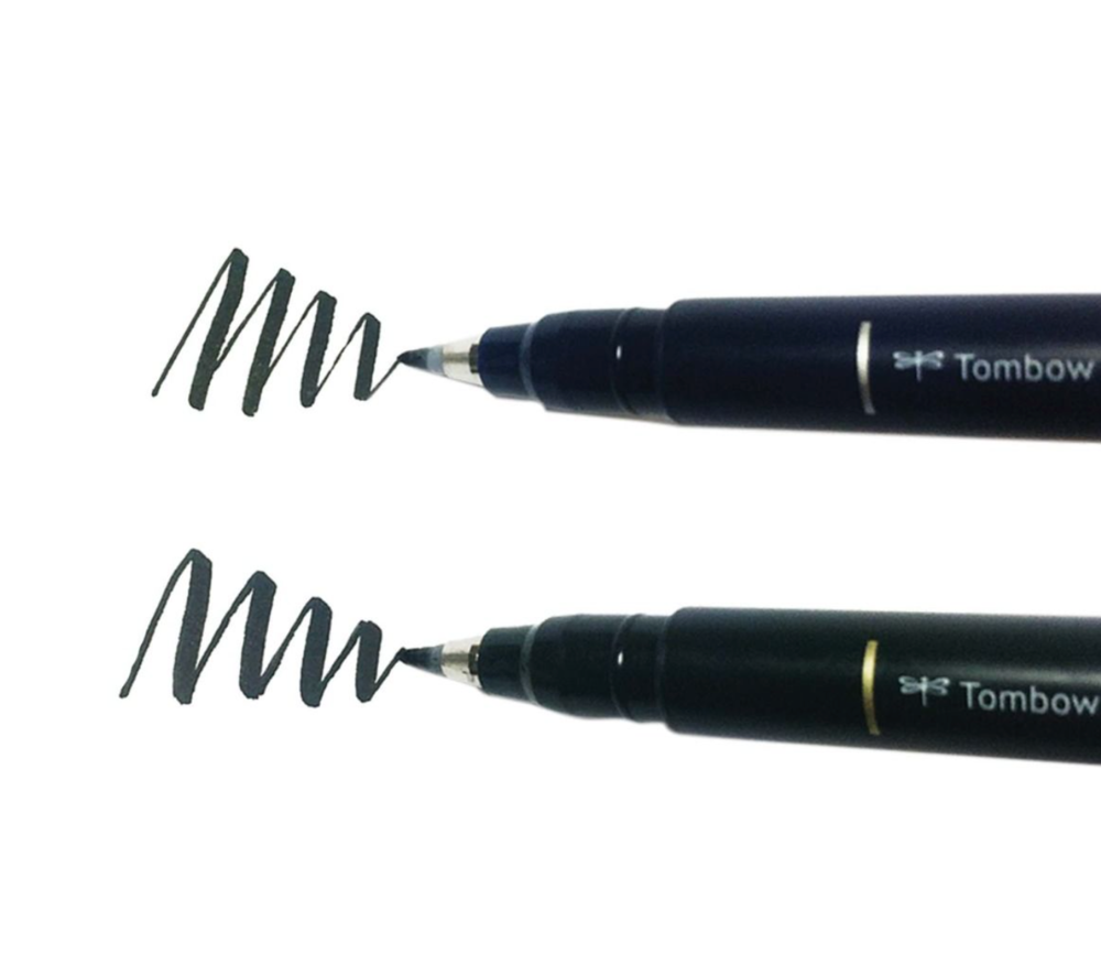 Tombow Fudenosuke Brush Pens (Set of 2)