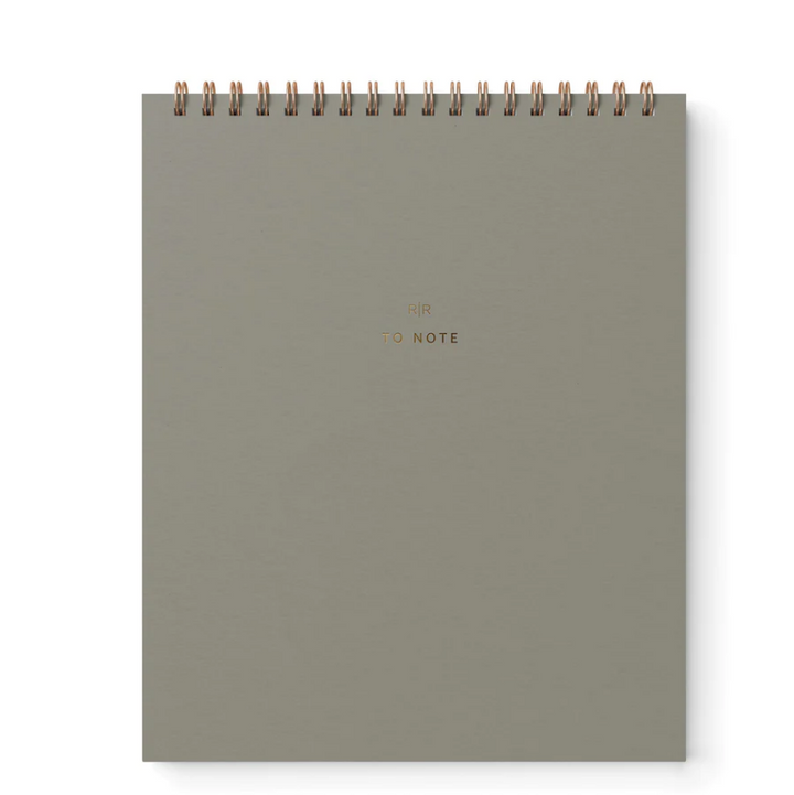 Top Spiral Notebook - Light Sage